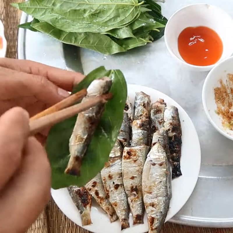 cách làm cá trích nướng
