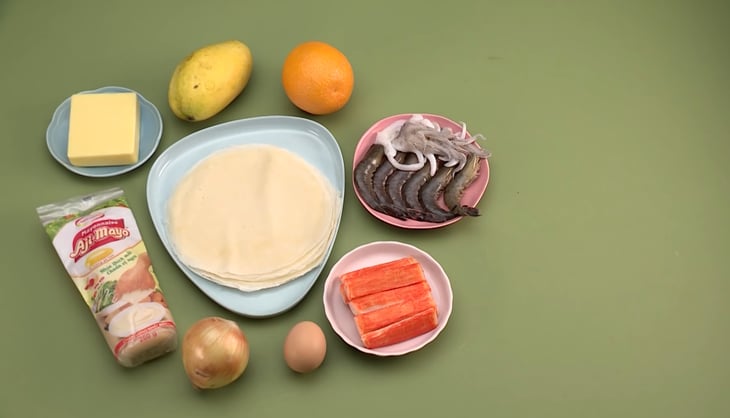 cách làm chả giò hải sản
