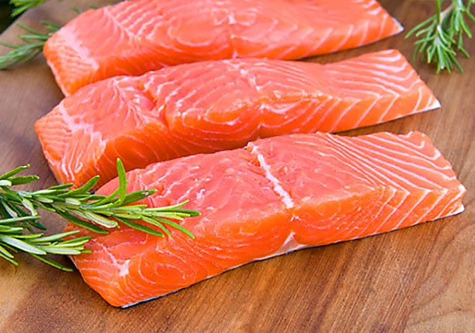 cá hồi chứa nhiều chất dinh dưỡng
