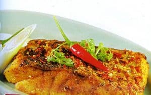 cá chiên sả ớt