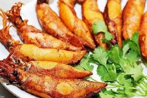 cách làm mực trứng chiên nước mắm