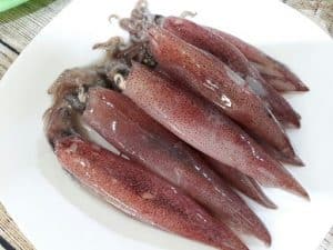 làm sạch mực trứng