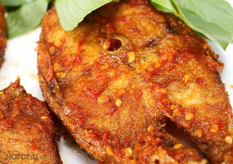 cá thu nướng muối ớt