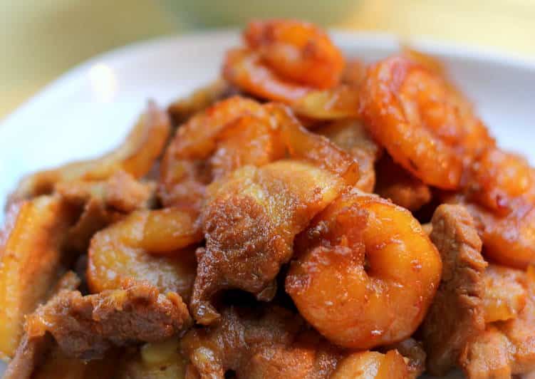 Tôm sú rang thịt