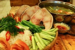 cách nấu lẩu cá bớp