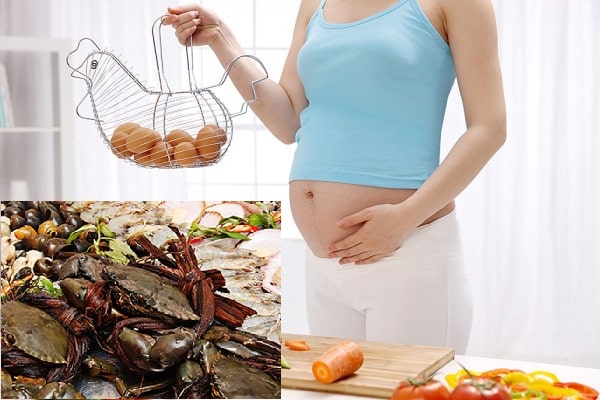 tháng mấy thai kỳ được ăn hải sản