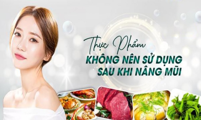 kiêng hải sản bao lâu khi nâng mũi
