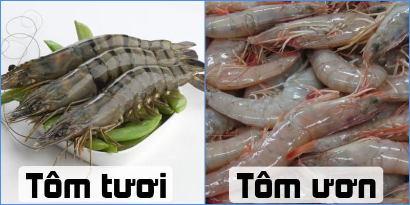 cách chọn tôm tươi