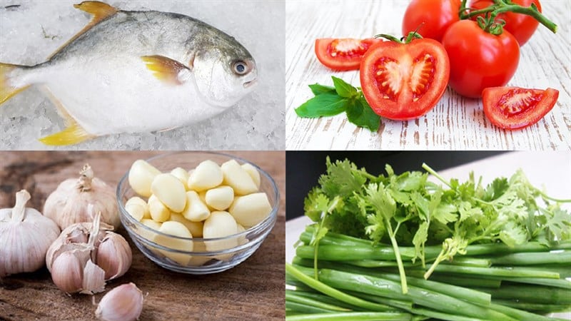 cá chim trắng nấu ngót