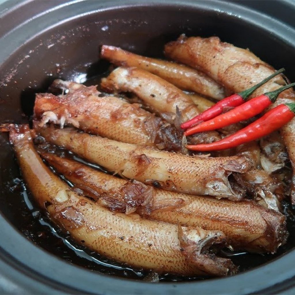 cá mối kho tiêu