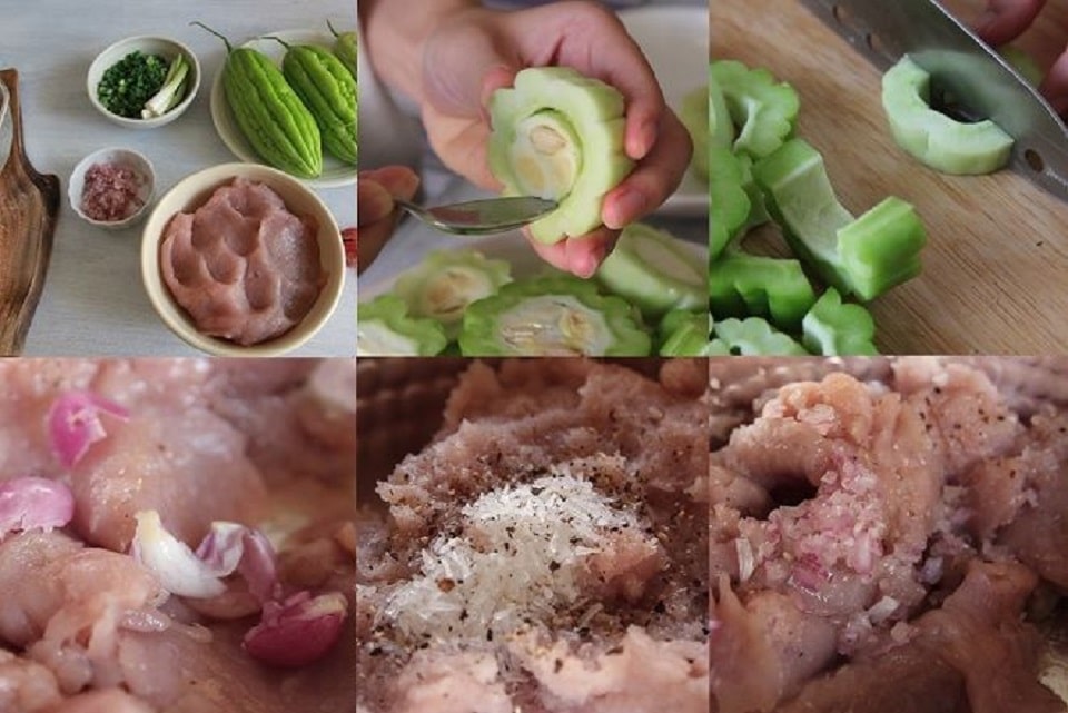 nấu canh cá thác lác khổ qua