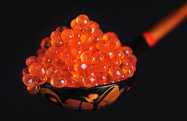 công dụng của trứng cá hồi đối với sức khỏe