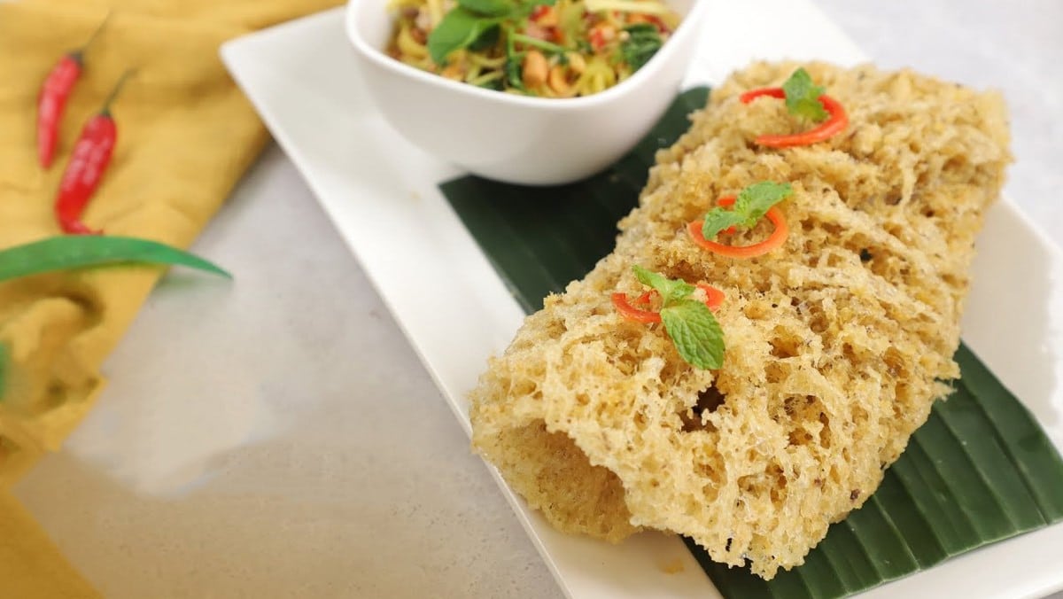 cá trê chiên giòn mắm xoài