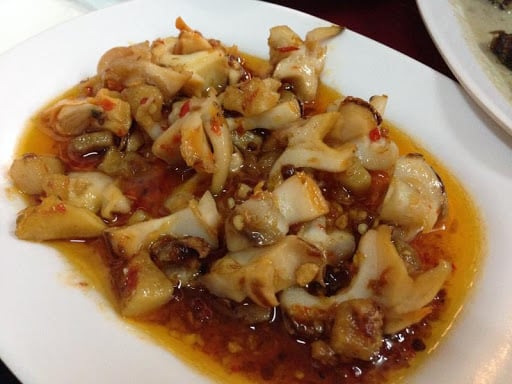 ốc tỏi xào bơ cay