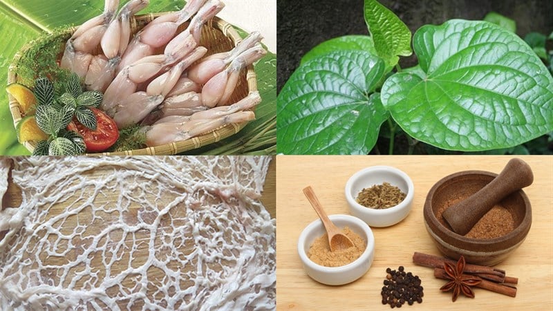 ếch cuốn lá lốt