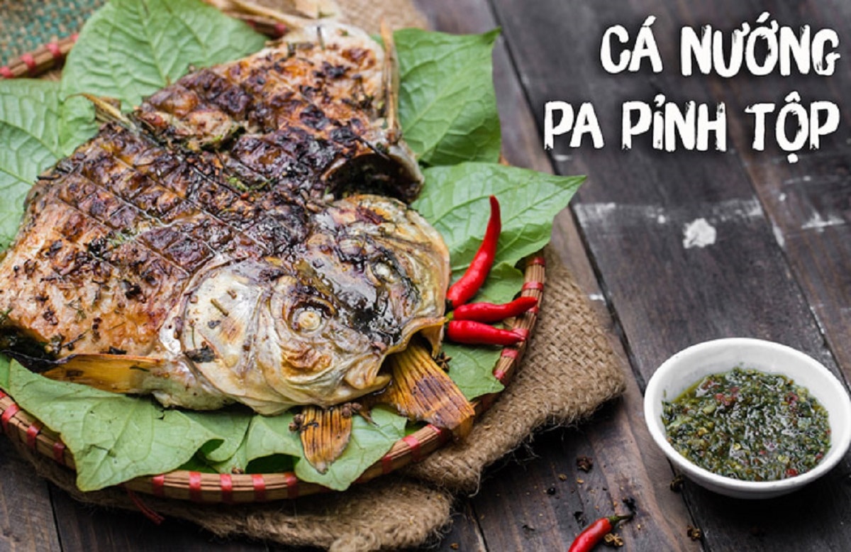 cá nướng pa pỉnh tộp 2