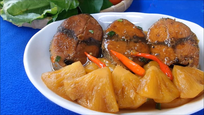 cá thu kho thơm