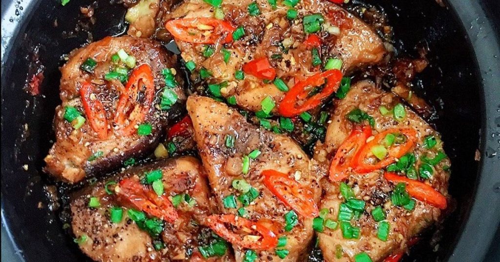 cá cờ nướng muối ớt