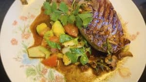 cá ngừ đại dương nướng