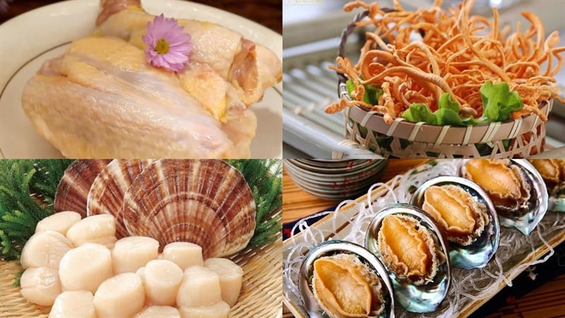 canh bào ngư sò điệp