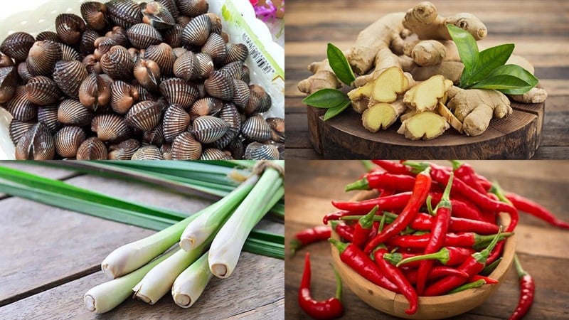 sò huyết nướng giấy bạc