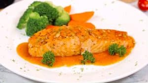 cá nướng nồi chiên không dầu