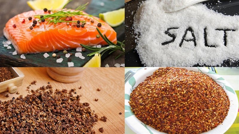 cách là cá hồi nướng