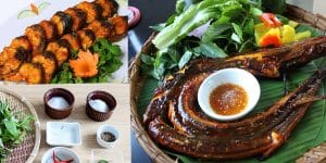 cá chình nướng muối ớt