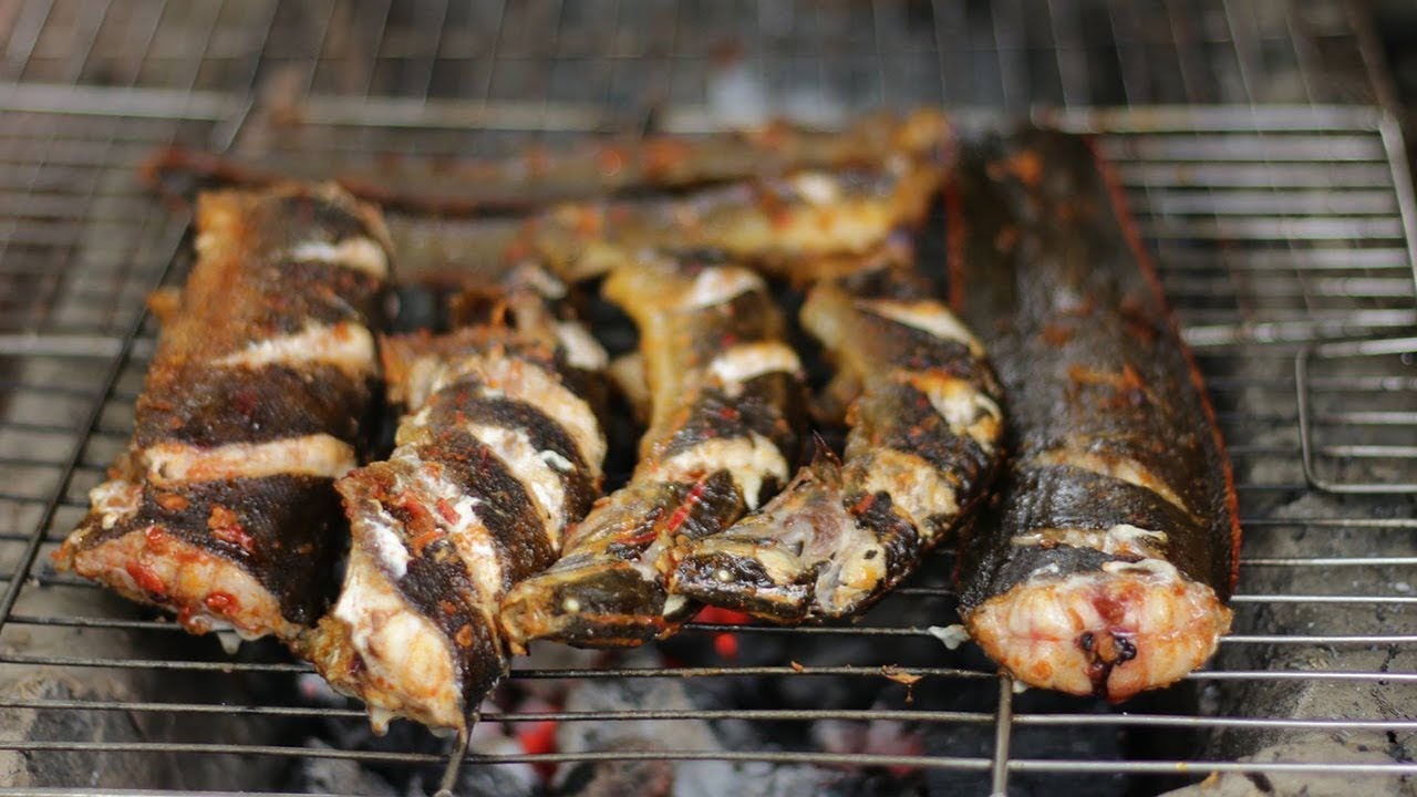 cách nướng cá chình