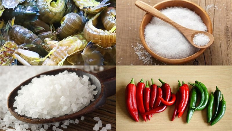 tôm tít rang muối