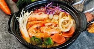 cách nấu mì cay hải sản