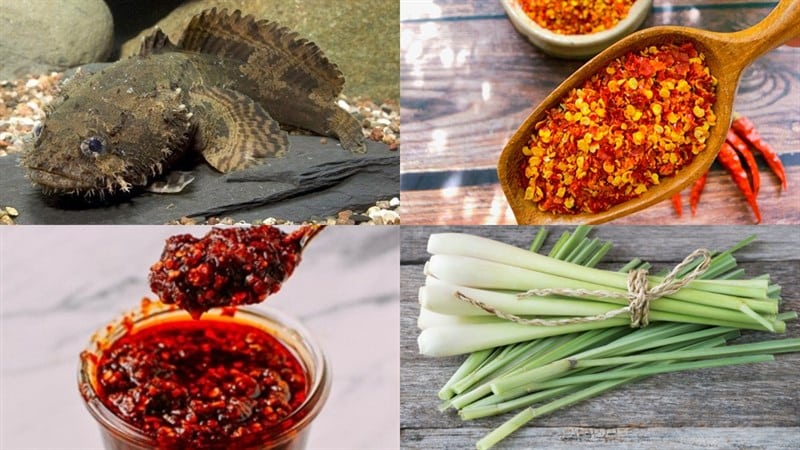 cá mao éch nướng sa tế