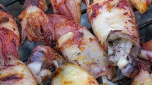 cách ướp mực nướng