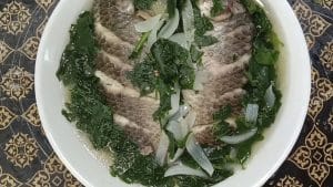 cách nấu canh cá rô rau ngót