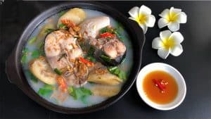 cách nấu canh chua cá với mẻ