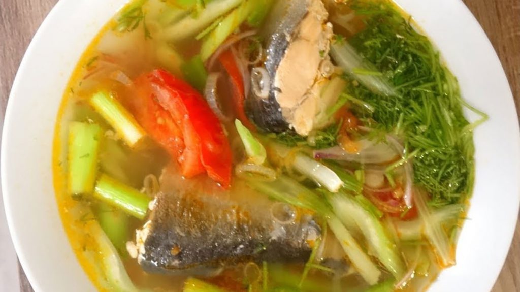 cách nấu canh ca hồi
