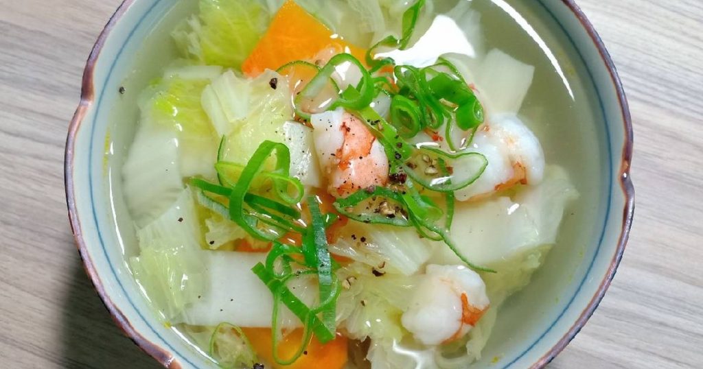 cách nấu canh cải thảo