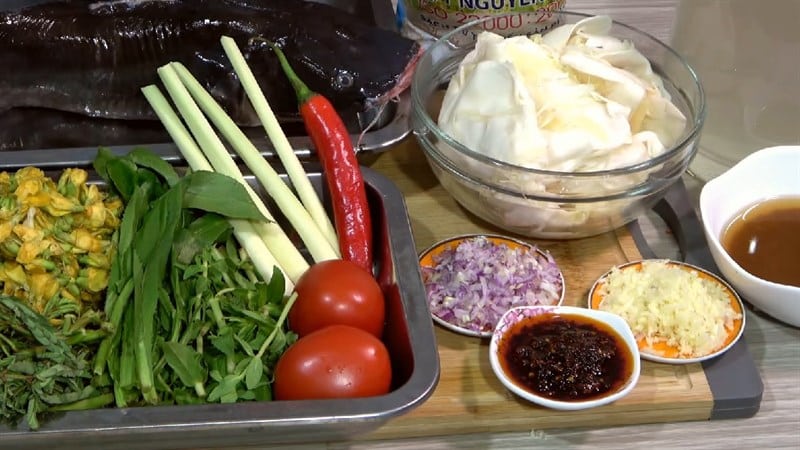 cách nấu cá ngát măng chua